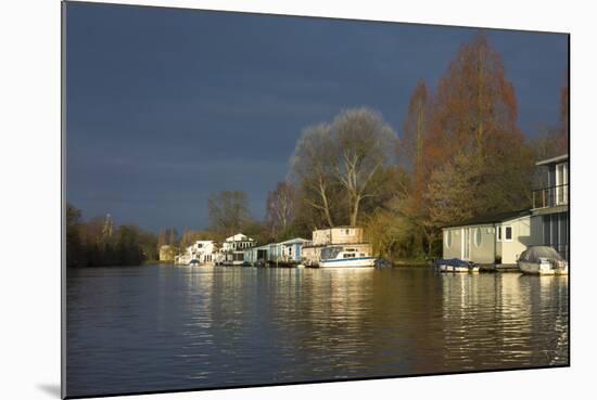 River Thames-Charles Bowman-Mounted Photographic Print