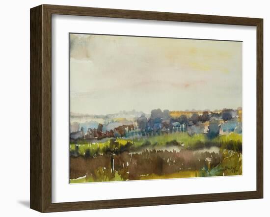 River through the Meadow, 1980-Brenda Brin Booker-Framed Giclee Print