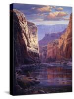 River Through the Past-R.W. Hedge-Stretched Canvas