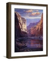 River Through the Past-R.W. Hedge-Framed Giclee Print