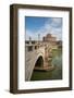 River Tiber and Castel Sant' Angelo, UNESCO World Heritage Site, Rome, Lazio, Italy, Europe-Frank Fell-Framed Photographic Print