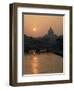 River Tiber and the Vatican, Rome, Lazio, Italy-Roy Rainford-Framed Photographic Print