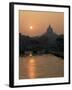 River Tiber and the Vatican, Rome, Lazio, Italy-Roy Rainford-Framed Photographic Print