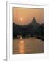 River Tiber and the Vatican, Rome, Lazio, Italy-Roy Rainford-Framed Photographic Print