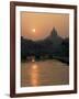 River Tiber and the Vatican, Rome, Lazio, Italy-Roy Rainford-Framed Photographic Print