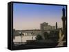 River Tigris, Baghdad, Iraq, Middle East-Nico Tondini-Framed Stretched Canvas