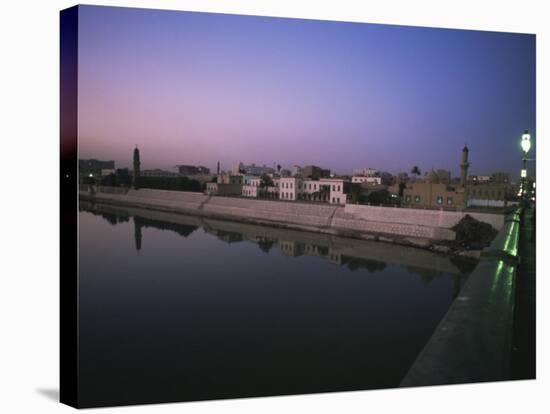 River Tigris, Baghdad, Iraq, Middle East-Nico Tondini-Stretched Canvas