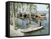 River Tigris, Near Qurna, Iraq, Middle East-null-Framed Stretched Canvas