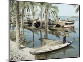 River Tigris, Near Qurna, Iraq, Middle East-null-Mounted Photographic Print