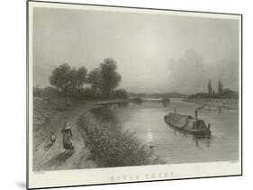 River Trent-Henry Warren-Mounted Giclee Print