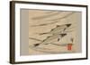 River Trout (Ayu Zu)-Ando Hiroshige-Framed Art Print