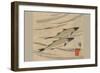 River Trout (Ayu Zu)-Ando Hiroshige-Framed Art Print