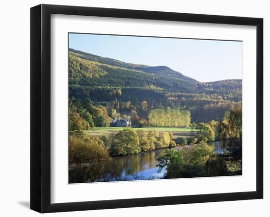 River Tummel, Pitlochry, Tayside, Scotland, United Kingdom,Europe-Roy Rainford-Framed Photographic Print