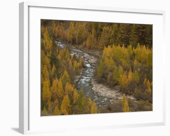 River Ubaye-null-Framed Photographic Print