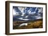 River Valley with Clouds and Sun-Nish Nalbandian-Framed Art Print