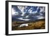 River Valley with Clouds and Sun-Nish Nalbandian-Framed Art Print