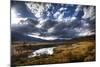 River Valley with Clouds and Sun-Nish Nalbandian-Mounted Art Print