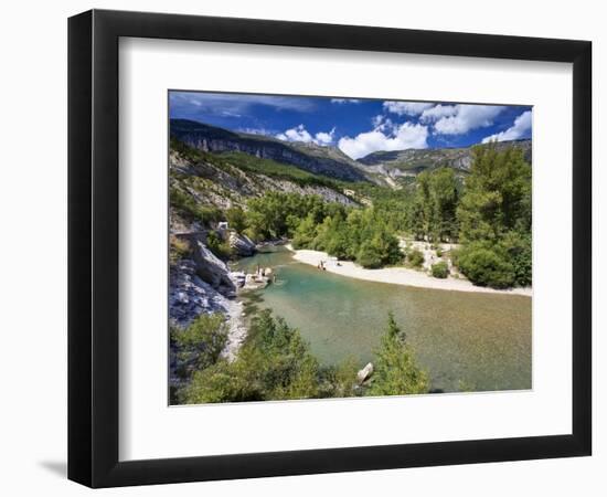 River Verdon, Gorge Du Verdon, Provence, France, Europe-David Wogan-Framed Photographic Print