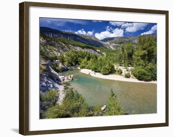 River Verdon, Gorge Du Verdon, Provence, France, Europe-David Wogan-Framed Photographic Print