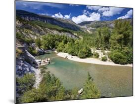 River Verdon, Gorge Du Verdon, Provence, France, Europe-David Wogan-Mounted Photographic Print