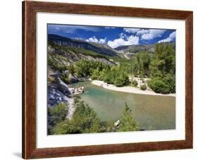 River Verdon, Gorge Du Verdon, Provence, France, Europe-David Wogan-Framed Photographic Print