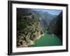 River Verdon, Grand Canyon Du Verdon Near Lac De Ste Croix, Alpes De Haute Provence, France-Lee Frost-Framed Photographic Print