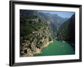 River Verdon, Grand Canyon Du Verdon Near Lac De Ste Croix, Alpes De Haute Provence, France-Lee Frost-Framed Photographic Print