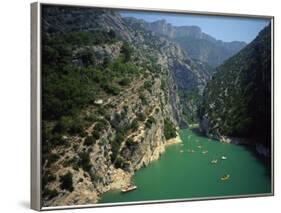 River Verdon, Grand Canyon Du Verdon Near Lac De Ste Croix, Alpes De Haute Provence, France-Lee Frost-Framed Photographic Print