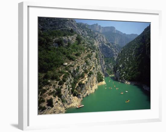 River Verdon, Grand Canyon Du Verdon Near Lac De Ste Croix, Alpes De Haute Provence, France-Lee Frost-Framed Photographic Print