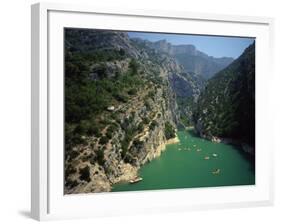 River Verdon, Grand Canyon Du Verdon Near Lac De Ste Croix, Alpes De Haute Provence, France-Lee Frost-Framed Photographic Print