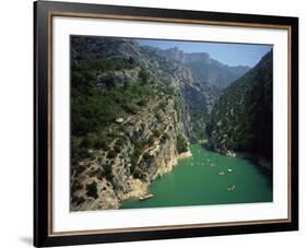 River Verdon, Grand Canyon Du Verdon Near Lac De Ste Croix, Alpes De Haute Provence, France-Lee Frost-Framed Photographic Print