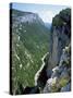 River Verdon in the Grand Canyon of the Verdon, Alpes-De-Haute-Provence, Provence, France-Ruth Tomlinson-Stretched Canvas