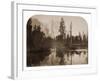 River View - Down the Valley - Yosemite, California, 1861-Carleton Watkins-Framed Art Print