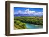 River view from the Upper Clutha River Track, Central Otago, South Island, New Zealand-Russ Bishop-Framed Photographic Print