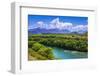 River view from the Upper Clutha River Track, Central Otago, South Island, New Zealand-Russ Bishop-Framed Photographic Print