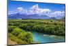 River view from the Upper Clutha River Track, Central Otago, South Island, New Zealand-Russ Bishop-Mounted Photographic Print