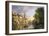 River View in Alsace-Charles Kuwasseg-Framed Giclee Print