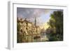 River View in Alsace-Charles Kuwasseg-Framed Giclee Print