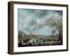 River View in the Winter, 17 Century-Aert van der Neer-Framed Giclee Print