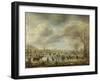 River View in Winter-Aert van der Neer-Framed Art Print