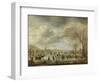 River View in Winter-Aert van der Neer-Framed Art Print