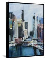 River View-Curt Crain-Framed Stretched Canvas
