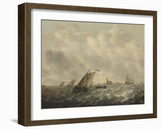 River View-Abraham Hendricksz Van Beyeren-Framed Art Print