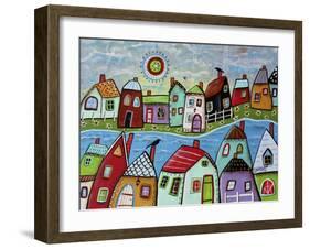 River Village 1-Karla Gerard-Framed Giclee Print
