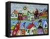 River Village 1-Karla Gerard-Framed Stretched Canvas