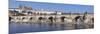 River Vltava with Charles Bridge and the Castle District with St. Vitus Cathedral and Royal Palace-Markus Lange-Mounted Photographic Print