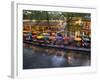 River Walk Restaurants and Cafes of Casa Rio, San Antonio, Texas-Bill Bachmann-Framed Photographic Print