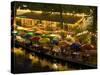 River Walk Restaurants and Cafes of Casa Rio, San Antonio, Texas-Bill Bachmann-Stretched Canvas