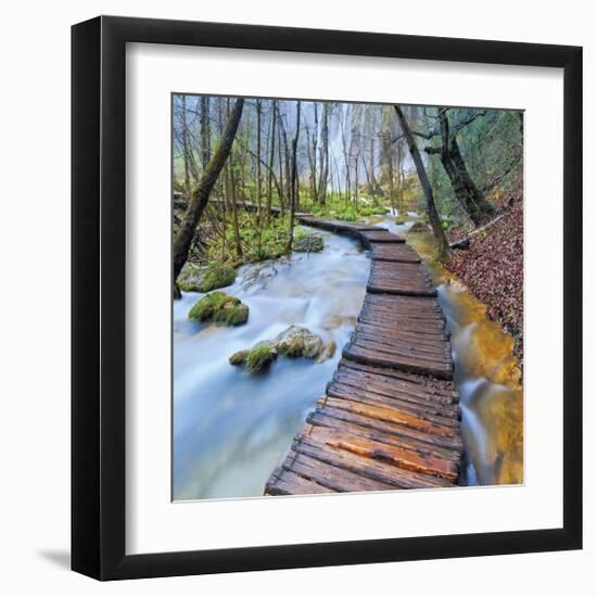 River Walk-Jim Nilsen-Framed Giclee Print