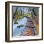 River Walk-Jim Nilsen-Framed Giclee Print